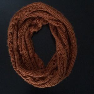 Orange Knitted Scarf